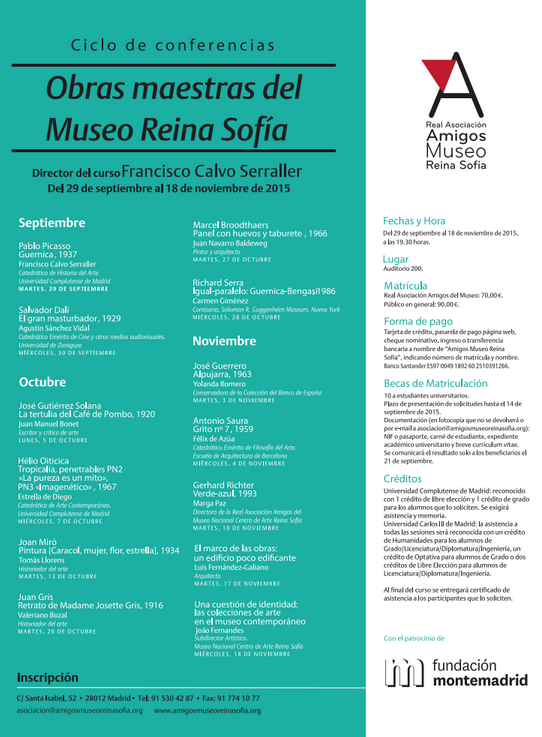 Curso Reina Sofía